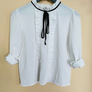 White gossip girl top (Waldorf)